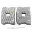110-0148 04-up Esteves Motorcycle Design Emd Ribster Rocker Box Covers For Sportsters Raw Sold As Pair