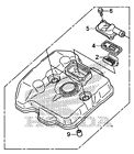 12300-kzz-900 Honda Cylinder Head Cover
