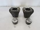 16512-86 Harley Davidson Heritage Softail Oem Cylinders Cylinder Pistons