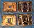 17521-84 17503-84 Harley Davidson Oem Rockers Rocker Arm Cover Set 84-91 Evo
