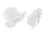 2645510002 Acerbis Engine Cover Kit White