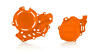 2709760237 Acerbis Engine Cover Kit Ktm Orange Husqvarna