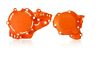 2726840237 Acerbis Engine Cover Kit Ktm Orange