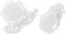 2731970002 Acerbis Cover Kit White Ktm Husqvarna