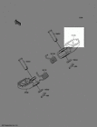 34028-1530-ce Kawasaki 2016 Kx65 Oem Footrests Silver Right Hand Step