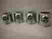 379078 Replica Cups Pushrod Tube Skull Harley Panhead Shovelhead Ironhead Evo S Ultima Chrome