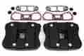 42-0368 V-twin Manufacturing Rocker Box Cover Set Black For Harley Davidson Sportster Xl 1986-2003 New