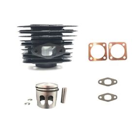 Don-590 66cc 80cc New Black Cylinder Body-40mm And Windowed Piston With Gasket