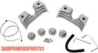 44296-04 688877 Custom Chrome Silver Finned