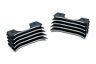 7184 Kuryakyn Spark Plug Covers For Sportster Xl Models Black Machined