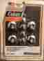 8224-8 Colony Chrome Rocker Box Shaft End Nuts Bolts Allen Harley Ironhead Shovel 1971