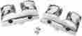 8413031 Drag Specialties Ds Chrome Rocker Arm Covers Harley Flht Electra Glide 1983