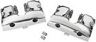 8413043 Drag Specialties Ds Chrome Rocker Arm Covers Harley Fxrs Super Glide Ii 1982-1983
