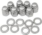 8437-16 Colony Capped Cylinder Base Nut Kit Chrome Harley Davidson