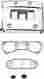 8731661 Drag Specialties Ds Rocker Box Cover Kit Chrome Harley-davidson Cvo Fxr4 2000