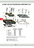 89-544bo Ultima Die Cast Black Rocker Box Top Cover With Center