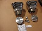 91-7339 F R Big Dog Bore Diamond Cut Cylinders Polished Pistons Rings Bdm