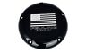 9162 Feuling American Flag Logo Derby Cover Black Harley Davidson