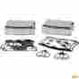 9400597 D3412 Delkron Big Block Rocker Box Kit Rockerbox Dlkrn Tc Chrm