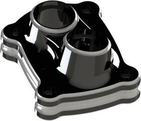 12-583 Arlen Ness Lifter Block Covers 10-gauge Black #12-583 Harley Davidson