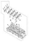 B67-w1101-09-00 Yamaha Oem Cylinder Head
