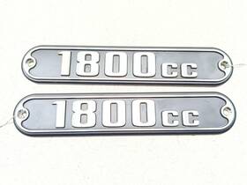11119443320 Bmw 21-24 R18 Classic Left And Right Cylinder Head Emblem Cover Badges
