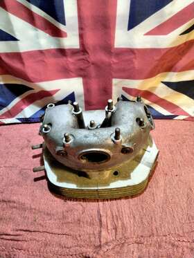 41-785 Bsa 1969 441 B44vs Victor Special Square Barrel Cylinder Head And Rocker Box B44