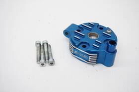 Cu85yz Bud Racing Yz85 Billet Cylinder Head Top End Dome Cap Blue Yamaha Yz 02-18 M45