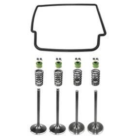 Ce0127xk130ll Caltric Cylinder Intake Exhaust Valve Gasket Kit For Honda Crf450r 2002-2006