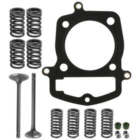 Caltric Ce0270xk191ll Cylinder Head Intake Exhaust Valve Gasket Kit Fits Honda Xr200r 1993-2002