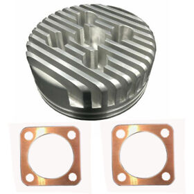 Sym-904 Cnc Big Racing Head And 2pcs Copper Gaskets For 2 Stroke 66cc 80cc Gas Motor