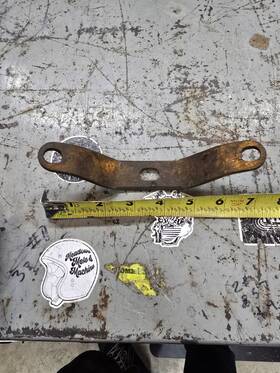 3435-1 Colony Top Motor Mount Bracket Harley Flathead 45 Solo And Servi With Iron Heads . Oem