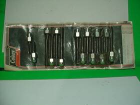 7629-14 Colony Harley Chrome Rocker Box Acorn Bolt Set 77-85 Sportsters New