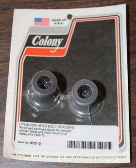 16860-40 Colony 9721-2 Cylinder Head Spacer 1940-1973 45s H-d# Parkerized - F2