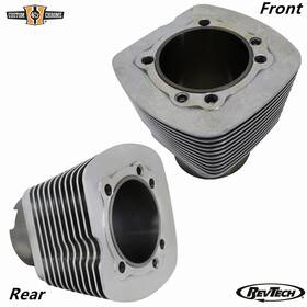 51166 Custom Chrome 51163 Front And Rear Pair Polished Cylinders 4 Inch Bore Fit For Revtech 110 4x4 Motors