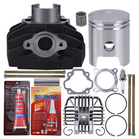 Md-a037ya15711zb-1f Cylinder Gasket Piston Head Ring Top End Kit For Yamaha Pw80 Y-zinger 1983-2006