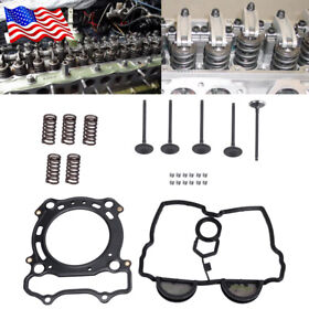 Ce0360xk221ll Cylinder Head Gasket And Intake Exhaust Valve Kit Fits Yamaha Wr250f 2001 2004