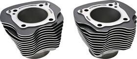 Drag Specialties 0931-1213 Black 4.250 Inch Replacement Cylinder Set For 2017-2025 Harley M8