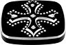 Drk-110-02up-blk Billet Darkside Upper Master Cylinder Cover Black