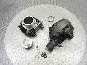 0057801 Ducati 2002 02-06 Monster 600 M600 Front Horizontal Cylinder Head Barrel Piston