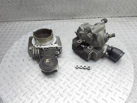 12020801a Ducati 2007 04-08 Monster 1000 S2r Front Horizontal Cylinder Head Barrel Piston