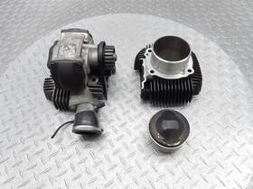 12021233ac Ducati 2009 09-11 Monster 696 Front Horizontal Cylinder Head Barrel Jug Piston