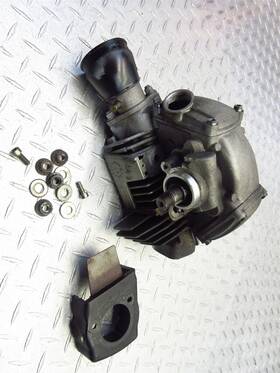 30122442b Ducati 2007 07-08 695 Monster Front Horizontal Cylinder Head Valve Cover Lot Oem