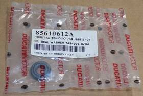 85610612a Ducati Cylinder Head Valve Cover Oil Seal Washer 749 998 999 S4rs New