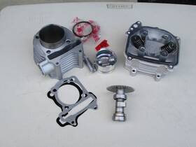 Tp-02m101 Fancy Scooters Bms Haritage 150 Kerrigan T-150 150cc Cylinder Piston Kit - Top End Egr