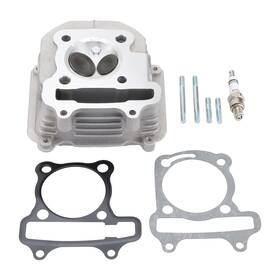 Goofit 710373791954 57.4mm Cylinder Head With Gasket For 4 Stroke Gy6 150cc Atv Scooter 15