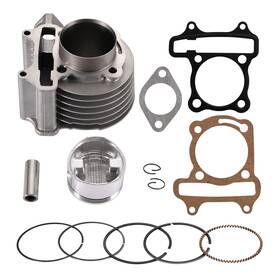 157qmj Goofit 712407201880 57.4mm Bore Cylinder Kit With Piston For 4 Stroke Gy6 150cc Atv
