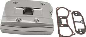 Dxi38n9wfr Harddrive Parts Hd Chrome Rocker Box Cover W Gasket Kit Harley Dyna Super Glide 95-98