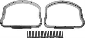 P55qd0gxxu Harddrive Parts Chrome Rocker Cover D Ring Pair For Harley Duo Glide 55-64