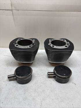 Harley-davidson 101033 Harleydavidson H-d Road Glide Cylinder Jug 1659 3-99 4.75 Inch 4 3/4 Bore With Piston